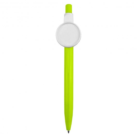 Green Button Badge Pens